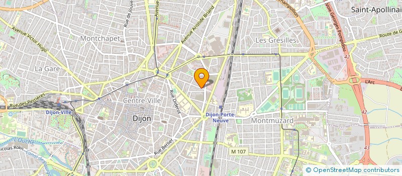 localisation de l'entreprise SC GROUPE CONSEIL ET ASSISTANCE  DIJON