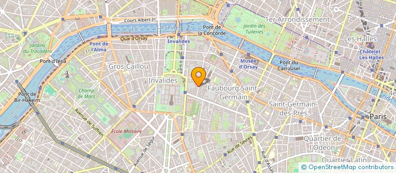 localisation de l'entreprise SC GROUPEMENT FORESTIER DE PARS à PARIS