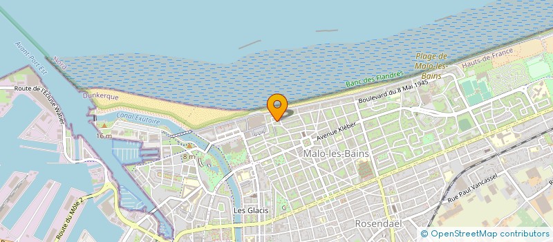 localisation de l'entreprise SC GRPT FORESTIER LE GUINDAL à DUNKERQUE