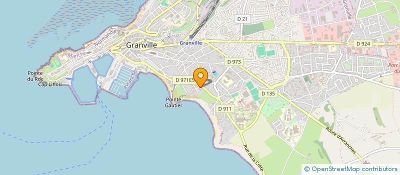 localisation de l'entreprise SC GRUNE TAR à GRANVILLE