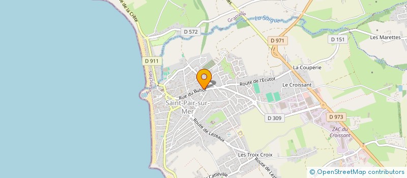 localisation de l'entreprise SC GSTH  SAINT-PAIR-SUR-MER