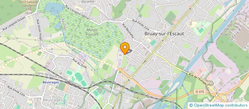 localisation de l'entreprise SC GT à MARLY