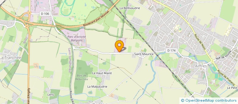 localisation de l'entreprise SC GUERIN  AIFFRES