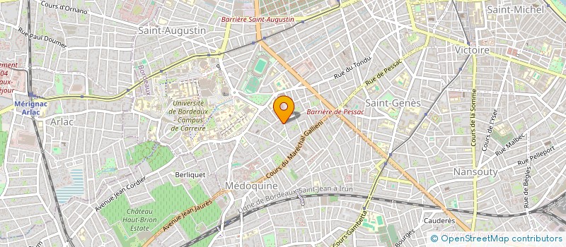 localisation de l'entreprise SC GUESDE  BORDEAUX