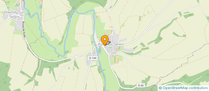 localisation de l'entreprise SC GUETTE SOLEIL  POILLY-SUR-SEREIN