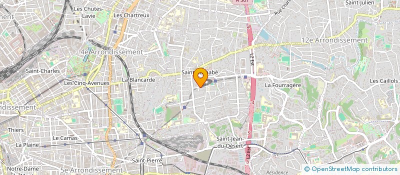 localisation de l'entreprise SC GUEYDON à MARSEILLE