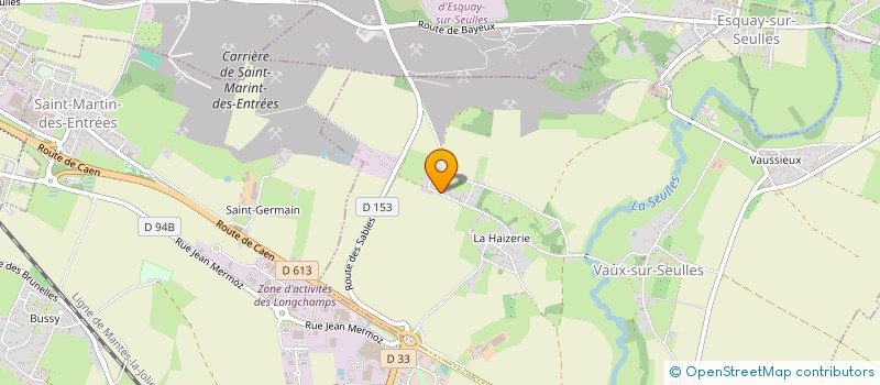 localisation de l'entreprise SC GUILLOT  VAUX-SUR-SEULLES