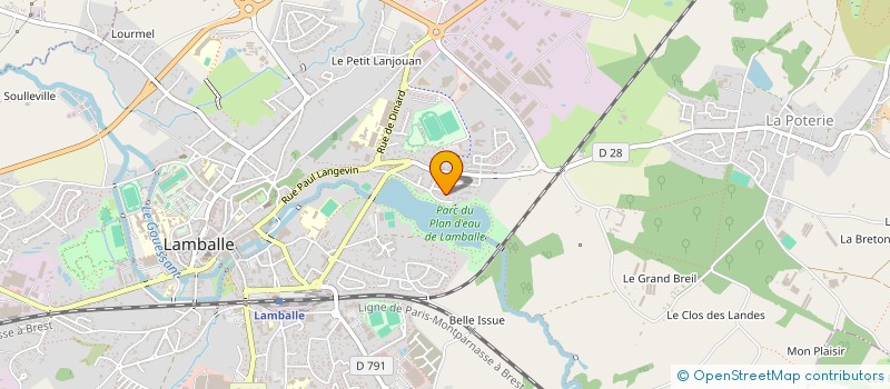 localisation de l'entreprise SC GUINARD à LAMBALLE-ARMOR