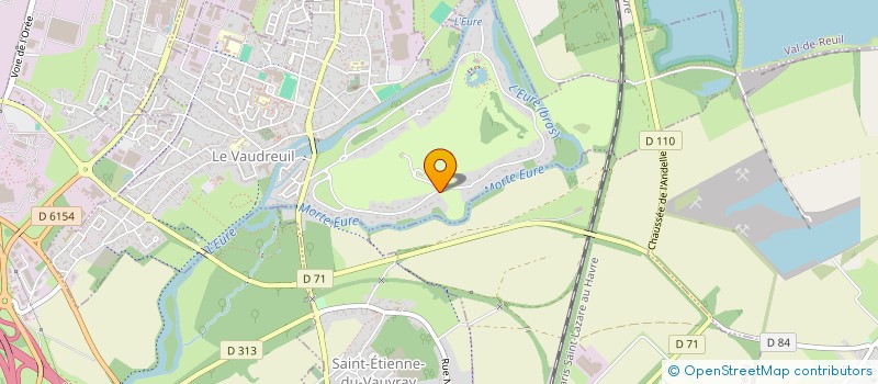 localisation de l'entreprise SC GUINCETRE  LE VAUDREUIL