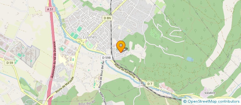 localisation de l'entreprise SC GUST  AIX-EN-PROVENCE