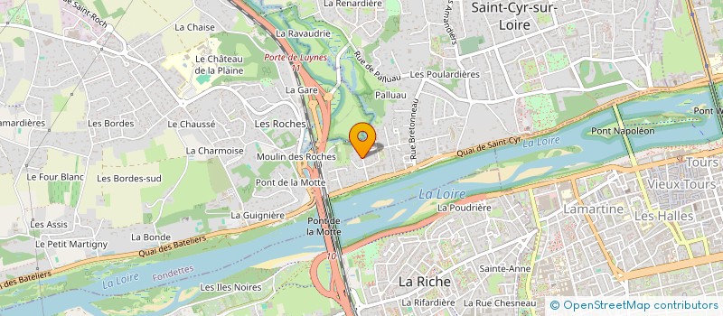 localisation de l'entreprise SC GUSTAVE  SAINT-CYR-SUR-LOIRE