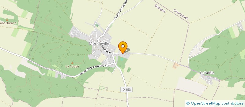 localisation de l'entreprise SC GUYOT HOLDING  MONDEVILLE