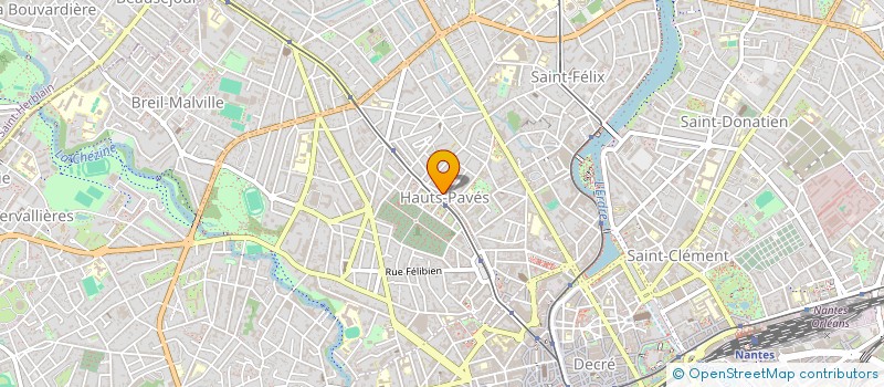 localisation de l'entreprise SC HABFI à NANTES