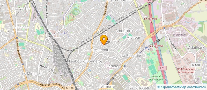 localisation de l'entreprise SC HABITAT à TOULOUSE