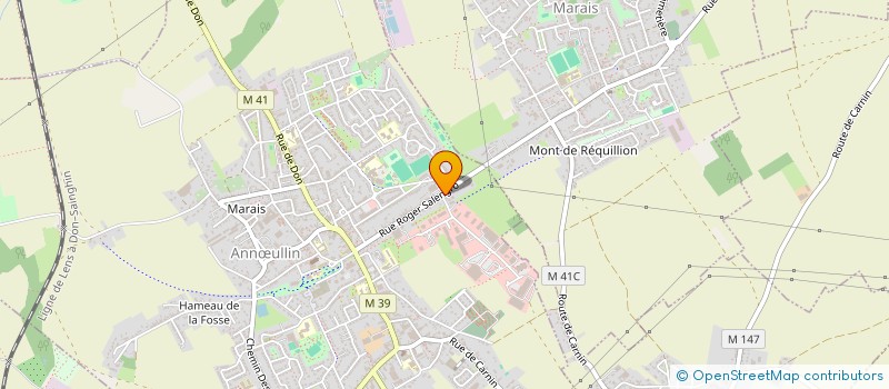 localisation de l'entreprise SC HALBOT HOLDING  ANNULLIN