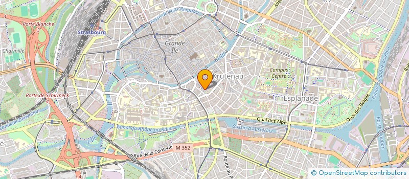 localisation de l'entreprise SC HAMPELE à STRASBOURG