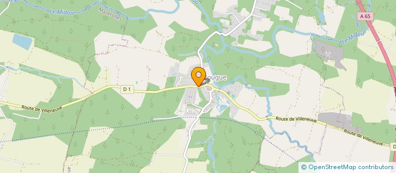 localisation de l'entreprise SC HAURIE CAZENAVE  BOUGUE