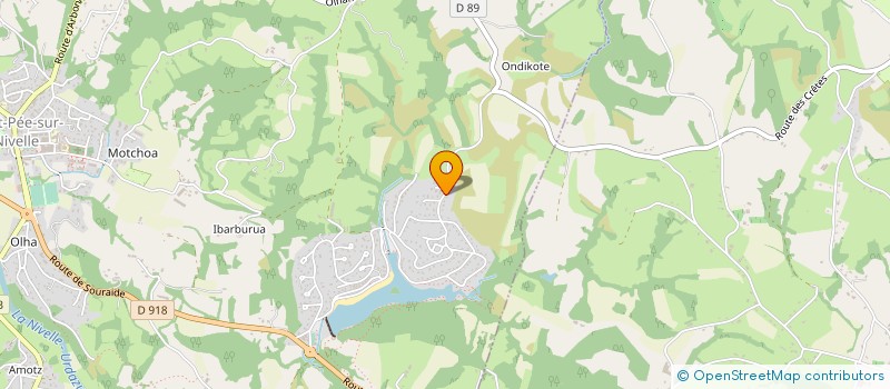 localisation de l'entreprise SC HAURRENDAKO  SAINT-PEE-SUR-NIVELLE