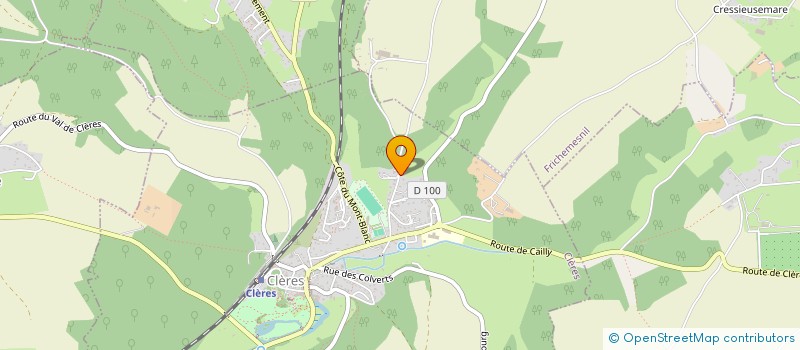 localisation de l'entreprise SC HELLY  CLERES