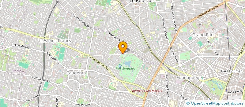 localisation de l'entreprise SC HEPIAL  BORDEAUX