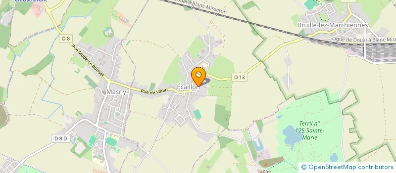 localisation de l'entreprise SC HEROGUER ET FILLES  ECAILLON