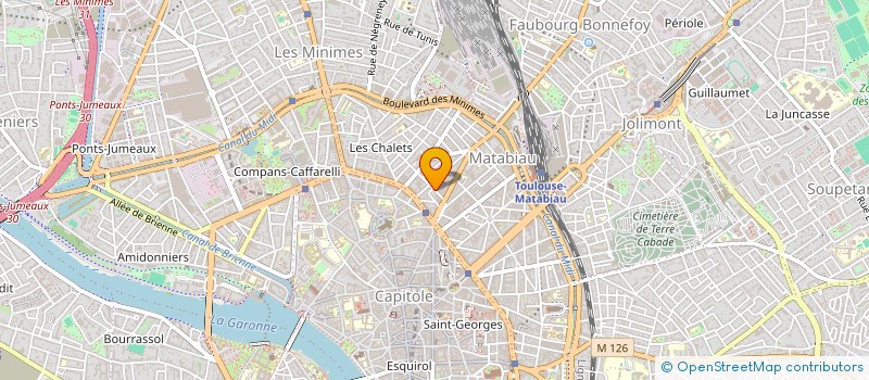 localisation de l'entreprise SC HFPA  TOULOUSE