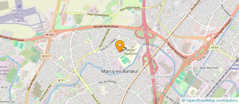localisation de l'entreprise SC HNR à MARCQ-EN-BARŒUL
