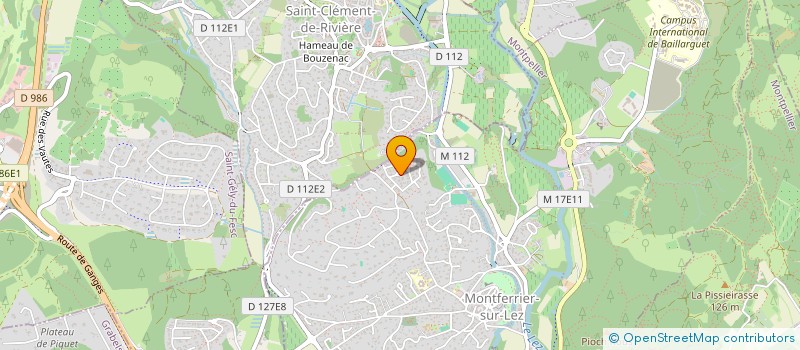 localisation de l'entreprise SC HOLDING 5M  MONTFERRIER-SUR-LEZ