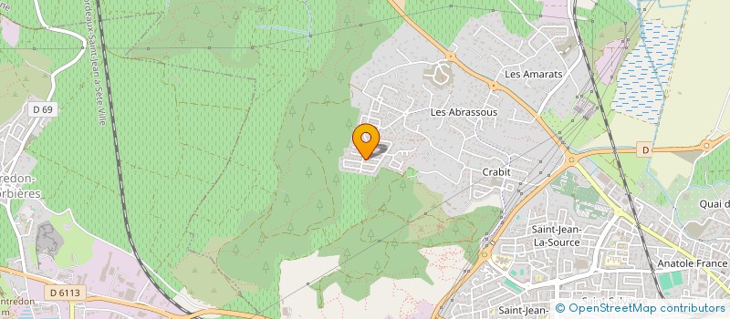 localisation de l'entreprise SC HOLDING  NARBONNE