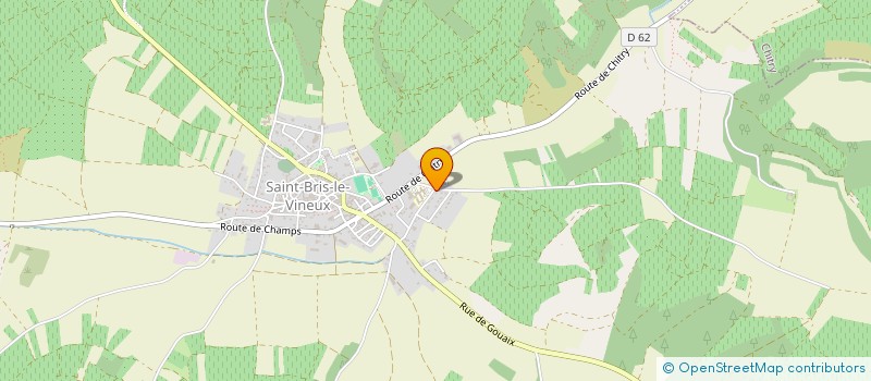 localisation de l'entreprise SC HOLDING DES COTEAUX  SAINT-BRIS-LE-VINEUX