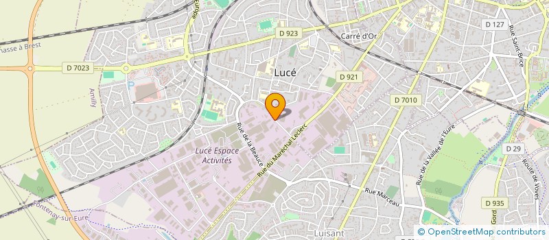 localisation de l'entreprise SC HOLDING DOMINIQUE LE BOURDAIS à LUISANT