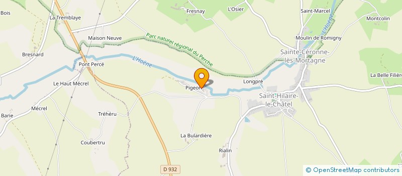 localisation de l'entreprise SC HOLDING FAMILY à SAINT-HILAIRE-LE-CHATEL