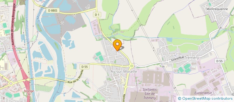 localisation de l'entreprise SC HOLDING GAST  AY-SUR-MOSELLE
