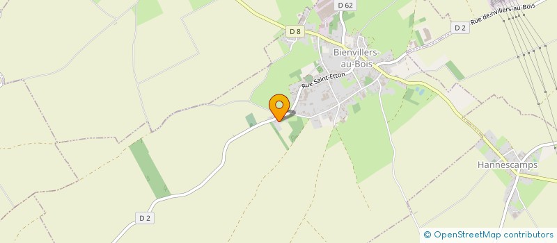 localisation de l'entreprise SC HOLDING GRAINE  BIENVILLERS-AU-BOIS