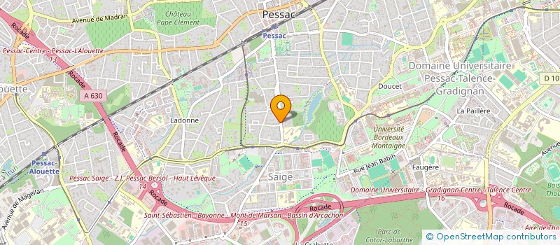 localisation de l'entreprise SC HOLDING II C  PESSAC