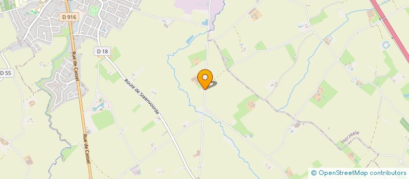 localisation de l'entreprise SC HOLDING JF  WORMHOUT