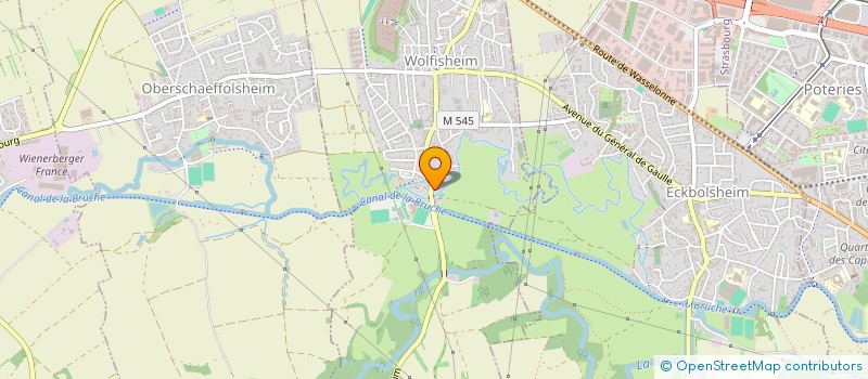 localisation de l'entreprise SC HOLDING NEYD  WOLFISHEIM