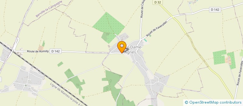 localisation de l'entreprise SC HOLDING P. BOURLIER  TILLEUL-DAME-AGNES