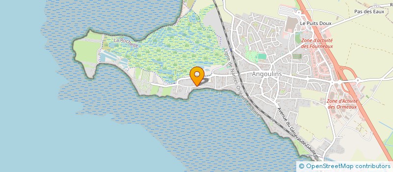 localisation de l'entreprise SC HOLDING PHILIPPE CROIZON  ANGOULINS