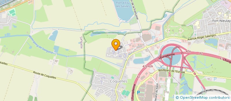 localisation de l'entreprise SC HOLDING RM à COQUELLES