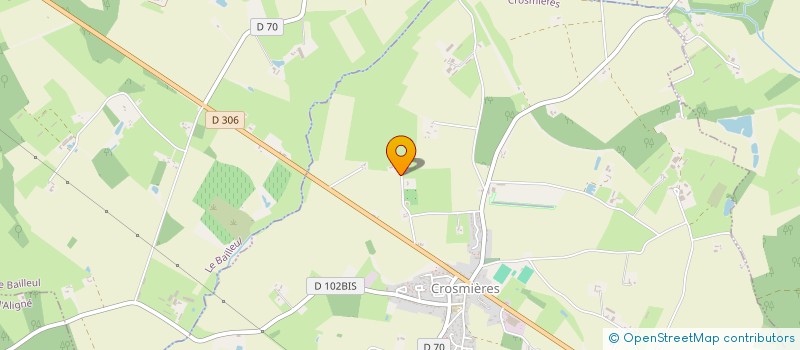 localisation de l'entreprise SC HUBERT-DAILLIERES  CROSMIERES