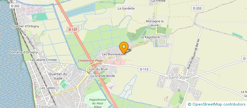 localisation de l'entreprise SC HURON  SAINT-VIVIEN