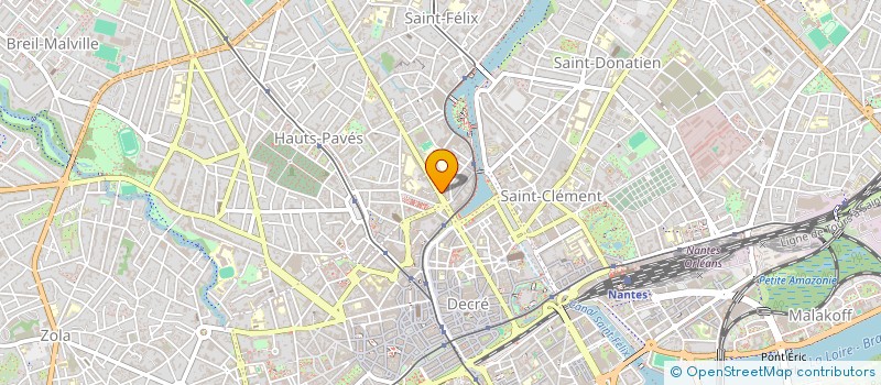 localisation de l'entreprise SC HYDRAU à NANTES