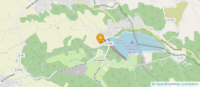 localisation de l'entreprise SC I AGANTHE  REVEL