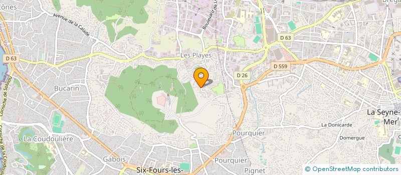 localisation de l'entreprise SC I.MARCHAL. à SIX-FOURS-LES-PLAGES