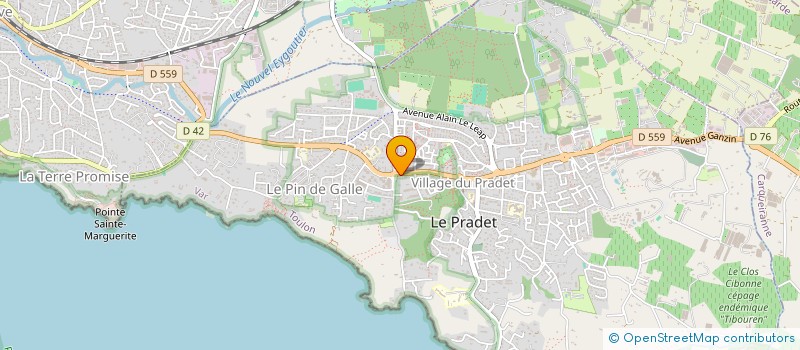 localisation de l'entreprise SC I THANH THI  LE PRADET