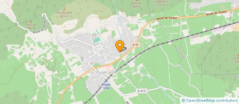 localisation de l'entreprise SC IC 83  PUGET-VILLE