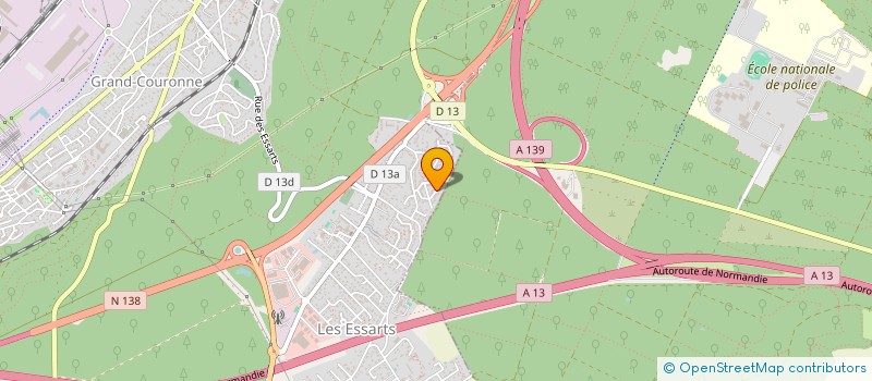 localisation de l'entreprise SC ICY2040  GRAND-COURONNE