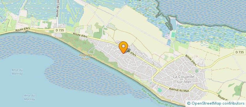 localisation de l'entreprise SC ILE DE RE  PARIS