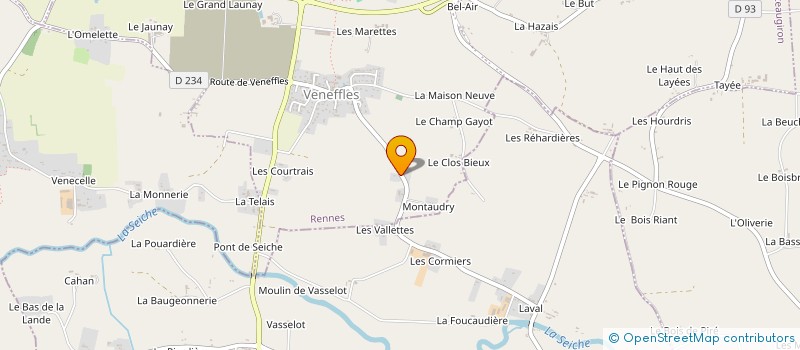 localisation de l'entreprise SC ILTA  CHATEAUGIRON